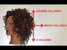 Aporta mayor volumen a tus rizos FACIL y natural !!! / TUTORIAL - YouTube Layered Curly Haircuts, Curly Hair Updo, Colored Curly Hair, Short Curly Haircuts, Curly Hair Routine