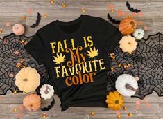 Fall Shirt AT CHECKOUT: ~ Please let me know black or white font ~Shirt Color(Shown in Heather Mustard) ~Size TEE SIZING/INFO: ~Available in sizes S-3XL ~These are UNISEX TEES . It is recommended to SIZE DOWN 1 size. ~Please refer to our size chart for measurements ~4.2 oz, 100% combed and ring-spun cotton ~Design is applied using heat transfer vinyl and is applied to each shirt with a commercial grade heat press. **Care Instructions** ~Wash inside out in cold water ~Hang dry or dry on low heat, hang dry is preferred ~NO dry cleaning ~Iron inside out on low heat if needed TURNAROUND TIME: We try to get all orders out in a timely fashion. Our current turn around time is 2- 5 business days . By purchasing, you are agreeing to these terms. SHIPPING: All orders ship via USPS with tracking. Ple Pre-shrunk Black Shirt For Fall, Black Text Print Shirt For Fall, Autumn Coffee, Coffee Shirts, Thanksgiving Shirts, Fall Shirts, Heat Press, Heat Transfer Vinyl, Color Show