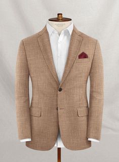 Bamboo Wool Saddle Brown Jacket – StudioSuits Herringbone Tweed Jacket, Peaky Blinders Suit, Leather Elbow Patches, Tweed Pants, Cord Trousers, Blue Chinos, Brown Shade, Herringbone Tweed, Green Suit