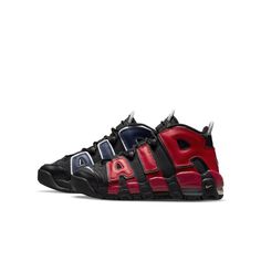 Style: Dm0017-001 Color: Black/University Red-Midnight Navy-White Gender: Youth Airmax Nike, Basket Nike, Nike Air More Uptempo, Nike Air More, Nike Foamposite, Red Vs Blue, Velcro Sneakers, 95 Nike, Nike Gold