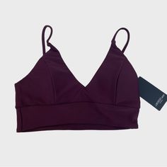 Lanston Sport Dark Purple Galaxy V-Neck Coen Sports Bra From Revolve New With Tags Size Small Adjustable Shoulder Straps Material: 80% Nylon, 20% Elastane Lining: Partially Lined Care Instructions: Machine Wash Cold Made In The Usa Five Star Seller. Fast Shipping! Casual Comfy Athletic Sports Fitness Workout Purple Galaxy, Sports Bra Top, Sports Bra And Leggings, Gray Sports Bra, Lululemon Sports Bra, Victoria Secret Sport, Athletic Sports, Black Sports Bra, Pink Bra