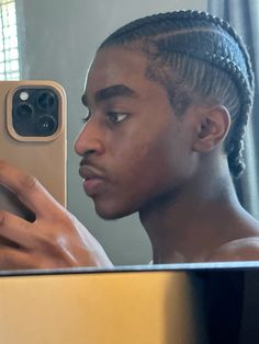 Short Braids Men Black, Flat Twists Men, Dyed Cornrows, Twist Short Hair, 4 Cornrows Braids, Braids Black Men, Black Cornrows