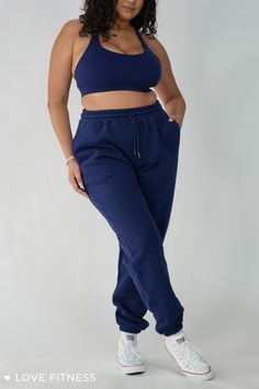 Eloise Sports Bra and CozyCloud Joggers in Blackberry | New Arrivals! | CozyCloud Collection | Shop aloha inspired tanks, tees, activewear, and accessories at Love Fitness Apparel - designed with aloha in Hawaii Full Length Athleisure Activewear For Everyday, Solid Color Athleisure Sweatpants For Everyday, Trendy Solid Color Everyday Activewear, High Stretch Athleisure Yoga Pants, Everyday Full-length Athleisure Bottoms, Comfortable Sporty Yoga Pants For Everyday, Athleisure Everyday Activewear Pants, Stretch Sweatpants For Everyday, Sporty Full Length Sweatpants For Everyday