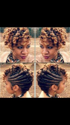 Updo Cabello Natural, Flat Twists, Ethnic Hair, Natural Hair Twist Out, Protective Hair, Twist Braid