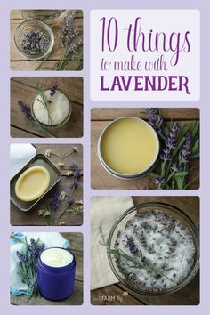 ten things to make with lavender