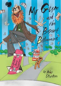 the book cover for mr gum and the baccit billman