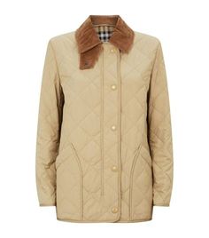 A classic aspect of British fashion is country living, and this Burberry barn jacket is quintessential to the coveted aesthetic. Large diamond patterns are intricately quilted onto this timeless outerwear profile, calling for walks off the beaten track with your nearest and dearest. Chicken Marinade, Marinade Recipes, Field Jacket