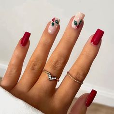 Szybsza dostawa. Lepsza obsługa Nail Shapes Square, Berry Nails, Red Nail Designs, Nail Forms, Nailed It