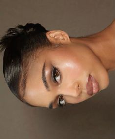 Make Up Glam, Headshot Makeup, Night Hair, Mekap Mata, Brown Girls Makeup, Night Hairstyles, Prom Inspo