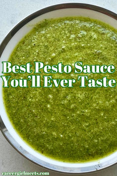 OMG, this homemade creamy basil pesto sauce recipe is incredibly delicious!! It's so easy to make and the uses for this pesto sauce are limitless. Serve it over pasta (and maybe some seared scallops) with tomatoes. This sauce is also a great appetizer with crostini, cheese, and tomatoes. This recipe is better than trader joe's!!

// basil pesto sauce sandwiches // simple basil pesto sauce // creamy vegan pesto sauce // dinner recipes // Creamy Vegan Pesto, Vegan Pesto Sauce, Pesto Sauce Recipe, Basil Pesto Sauce, Seared Scallops, Vegan Pesto, Scallops Seared, Pesto Sauce, Basil Pesto