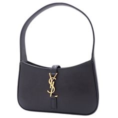 Ysl Saint Laurent Paris Mini Handbag Monogram Leather Black Beside Height Gusset Handle Handle Height 18cm 11cm 4cm 36cm 15cm Bags Ysl, Ysl Saint Laurent, Saint Laurent Bags, Mini Handbag, Saint Laurent Paris, Monogrammed Leather, Mini Handbags, Black Color, Saint Laurent