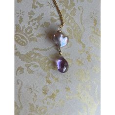 This is a fun Pearl/Gemstone pendant necklace that I designed to be both beautiful and practical.  It has a beautiful Baroque Pearl (with gold fill) and a lovely Amethyst with 18 K Gold. A 16 inch chain is included that is gold fill.  I did this to keep the price down as sometimes people have their own gold chain to use and the bail is made fairly large to fit on other chains. Sometimes People, Gemstone Pendant Necklace, Pearl Gemstone, Gemstone Necklace Pendant, Drop Necklace, Baroque Pearls, Gemstone Pendant, Gold Chain, Gold Chains