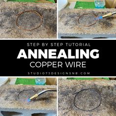 step by step instructions on how to make an animal copper wire