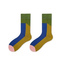 These mid-calf length socks are machine washable at 30/40° C. The composition of these thin socks is : 75% cotton, 19.3% nylon, 3.1% polyester, 2.6% Spandex. This perfect mix offers to the socks solidity & comfort. 
SKU: SA1450706D


Colors

As Picture

Patterns

PatternsHeight

mid-calf
Size
Tube Width: 7.5cm, Tube Height: 18.5cm, Forepaw Width: 17.5cm. Angelic Clothing, Socks Design, Amsterdam Fashion, Sock Design, Cycling Socks, Leggings And Socks, Colorful Socks, Socks And Tights, Designer Socks