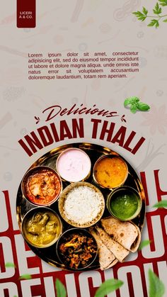 Grab this editable template from Canva profile :)   template size - 1080x1920 Pixel Food Instagram Story, Gujarati Thali, Indian Thali, Profile Template, Food Instagram, Professional Fonts, Photo Collage Maker, Food Poster Design