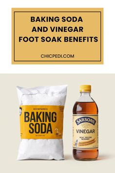 Baking Soda and Vinegar Foot Soak Benefits