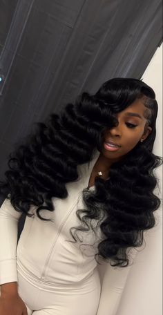 Pretty Braided Hairstyles, Pretty Hair Color, Dope Hairstyles, Hair Ponytail Styles