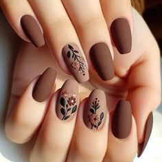 Nail ideas for every season !! Summer Nails | Spring Nails | Fall nails | Winter Nails #nails #summernails #springnails #luxurytouch Brown Nail, Graduation Nails, Cute Nails For Fall, Cute Spring Nails, Blue Nail, Nail Swag, Autumn Nails, Nailed It