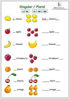 fruit and vegetables worksheet for kids to learn the english word in this language