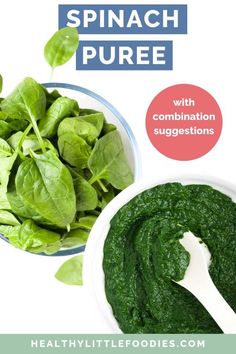 spinach pure with combination suggestions