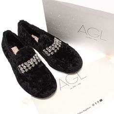 Agl Black Luxury Outfits, Moccasins, Black Velvet, Comfortable Shoes, Ebay Store, Loafers, Shoe Accessories, Velvet, Women Accessories