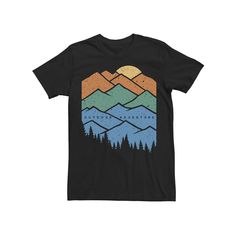 This men's mountain graphic tee is perfect for your everyday adventures. This men's mountain graphic tee is perfect for your everyday adventures. Crewneck Short sleevesFABRIC & CARE Cotton Machine wash Imported Color: Black. Gender: male. Age Group: kids. Black T-shirt For Hiking With Letter Print, Black Hiking T-shirt With Letter Print, Black Letter Print T-shirt For Hiking, Black Graphic Tee For Camping, Black Crew Neck T-shirt For Camping, Black Graphic Print T-shirt For Camping, Black T-shirt With Screen Print For Adventure, Outdoor Black T-shirt With Screen Print, Black Screen Print T-shirt For Adventure