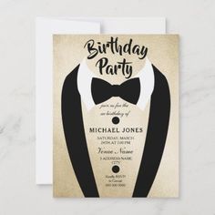 a black and white photo of a tuxedo 21st birthday party with the number 21 on it