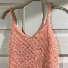 American Eagle Crop Tank Top Size Xs 100 % Polyester New With Tags Same Day Shipping Orange V-neck Knit Top, Orange Knit V-neck Top, Casual Orange V-neck Crop Top, Spring Knit Crop Top For Loungewear, Knit Crop Top For Spring Loungewear, Casual V-neck Crop Top For Beach, Summer Knit Tops For Loungewear, Summer Knit Crop Top For Loungewear, Summer Loungewear Knit Crop Top