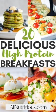 20 delicious high protein breakfasts