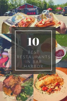 the top 10 best restaurants in bar harbor