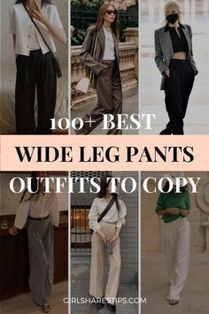 Wide Leg Trousers Outfit Casual, Black Wide Leg Trousers Outfit, Wide Leg Pants Outfit Casual, Black Wide Leg Pants Outfit, Wide Leg Pants Outfit Work, Pleated Pants Outfit, Tailored Pants Outfit, Wide Leg Pant Outfit, Wide Pants Outfit