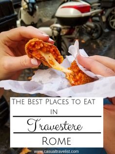 the best places to eat in travestere rome