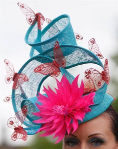 Weird Hats, Royal Ascot Ladies Day, Royal Ascot Hats, Crazy Hats