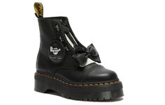 Dr.Martens Lazy Oaf x Sinclair Pisa 8 Black Marten Boots Dr Martens X Lazy Oaf, Rare Doc Martens, Shoes Wishlist, Band Fashion, Shoe Wishlist, Black Platform Boots, Effortless Fashion, Lazy Oaf, Fabulous Fashion