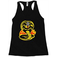 cobra kai snake classic t shirt. Racerback Tank.Our semi fitted tank is 100% comfy The softest, smoothest, best looking Racerback tanks are printed with cool, funny, unique and high quality art from our artist. more colors and more style available with this design. . Cobra Kia, The Karate Kid, Mens Crewneck Sweatshirt, Movie T Shirts, Mens Crew Neck