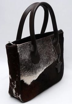 Exotic Natural Cowhide Tote Purse – Boho Living Room Brown Cow Print Bag For Everyday Use, Cow Print Leather Bag For Daily Use, Leather Cow Print Bag For Everyday Use, Brown Cow Print Bag, Metallic Cowhide Rug, Brindle Cowhide, Real Leather Bags, Leather Waist Bag, Mens Leather Pants