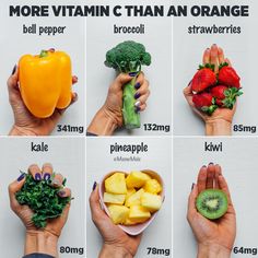 Vitamin C Foods, Nasi Lemak, Fun Recipes, Vitamin A, Double Tap, Healthy Tips, Health And Nutrition, Fruits And Vegetables