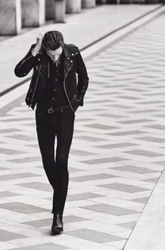 Rocker Style, Prince Charming, Mode Vintage, Mode Style, Rock Style, Biker Jacket