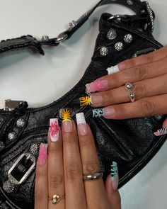 🐯🌸🎨🌅🦓 inspo: @nailzbyriri_ & @ceesclaws • • • • #nailsxkay #nailsnailsnails #apresnails #gelx #gelxnails #prettynails #trendynails #naildesign #nailart #nailextentions #bombnails #cutenails #baddienails #nailinspo #pinterestnails #trendynails #explore #explorepage #scvnails #calinails #LAnails #summernails #longnails #auranails #tigernails #zebranails #3dnailart #lanailtech Vacation Nails Short, Tiger Nails, Zebra Nails, Hard Nails, Stylish Nails Designs, Waste Of Time, Nail Tattoo, Gem Nails, Hot Nails