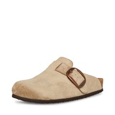 PRICES MAY VARY. Madden Girl A classic clog by Madden Girl. Buckle detail Durable rubber outsole Women's Slip Ons, Mom Bod, Clogs And Mules, Girl Sleeves, Women's Clogs, Dark Taupe, Madden Girl Shoes, Shoe Carnival, Mule Sandals