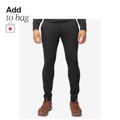 in stock Casual Tight Trousers, Slim Fit Cotton Bottoms For Winter, Fitted Black Chinos For Fall, Casual Slim Fit Winter Bottoms, Casual Slim Fit Bottoms For Winter, Winter Casual Slim Fit Dress Pants, Fitted Cotton Bottoms For Fall, Tight Cotton Bottoms For Fall, Tight Black Cotton Pants