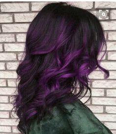 Adore Hair Dye, Dark Purple Hair Color, Purple Hair Color Ideas, Purple Hair Color, Dark Purple Hair, Dyed Hair Purple, Ombre Purple, Hair Color Unique, Lavender Hair