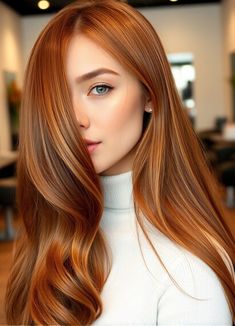 Golden Pumpkin Long Hair, pumpkin hair colour idea Golden Caramel Highlights, Smokey Blonde, New Hair Color Trends, Pumpkin Hair, Hair Colour Ideas, Layered Haircuts With Bangs, Chocolate Hair, Gorgeous Hair Color, Colour Ideas