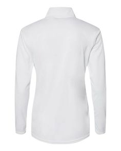 Women's Quarter-Zip Pullover - WHITE - M | C2 Sport Women's Quarter-Zip Pullover T-Shirt in White Size Medium | Polyester Sporty Long Sleeve Tops With Zipper Closure, White Long Sleeve Sweatshirt With Zipper Closure, Half-zip Sports Top With Zipper Closure, Long Sleeve Top With Zipper Closure, White Half-zip Sweatshirt With Zipper Closure, White Funnel Neck Sporty Top, White Sporty Funnel Neck Top, Sporty White Funnel Neck Top, White Half-zip Sweater With Zipper Closure