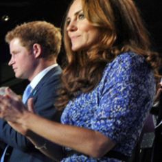 the prince and princess are applauding at an event