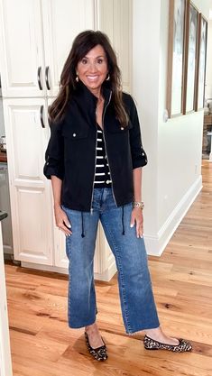 Cindy Spivey Fall 2024, Age Outfits, Cindy Spivey, Cyndi Spivey, Style At A Certain Age, Striped Vests, Tiktok Fashion, Pants Women Fashion, Fall Capsule Wardrobe