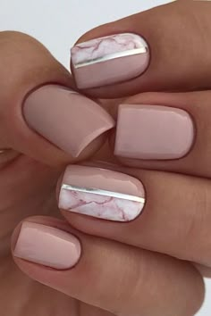 Short Pink Nails, Gel Polish Nail Designs, Wedding Day Nails, Bridal Nail Art, Nails Yellow, Nagellack Trends, Elegant Nail Art, Her Nails