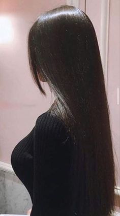 Stile Hijab, Long Black Hair, Hairstyles Haircuts