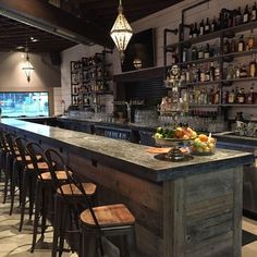 Concrete Countertop Cast In Place Forms- Commercial Bar Concrete Bar Top, Concrete Countertop Forms, Concrete Bar, Diy Outdoor Bar, Outdoor Kitchen Countertops, Bar In Casa, Concrete Countertop, Basement Bar Designs, Home Bar Design