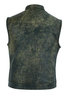 Men's Conceal Carry Antique Brown Vest - DS108 Men's Vest Virginia City Motorcycle Company Apparel Rugged Fitted Vest Outerwear, Fitted Sleeveless Rugged Outerwear, Fitted Winter Motorcycling Vest, Brown Rugged Vest For Winter, Rugged Brown Winter Vest, Brown Rugged Winter Vest, Fitted Leather Vest For Outdoor, Brown Biker Vest For Events, Brown Biker Vest For Biker Events